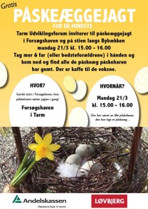 Påskeæggejagt i Tarm